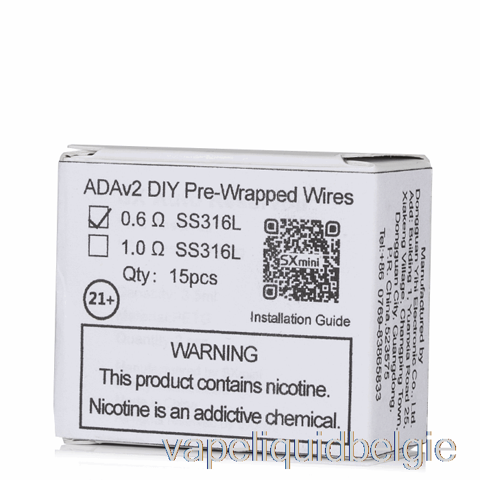 Vape Vloeistof Yihi Sxmini Ada V2 Diy Voorverpakte Draden 0.6ohm Spoelen